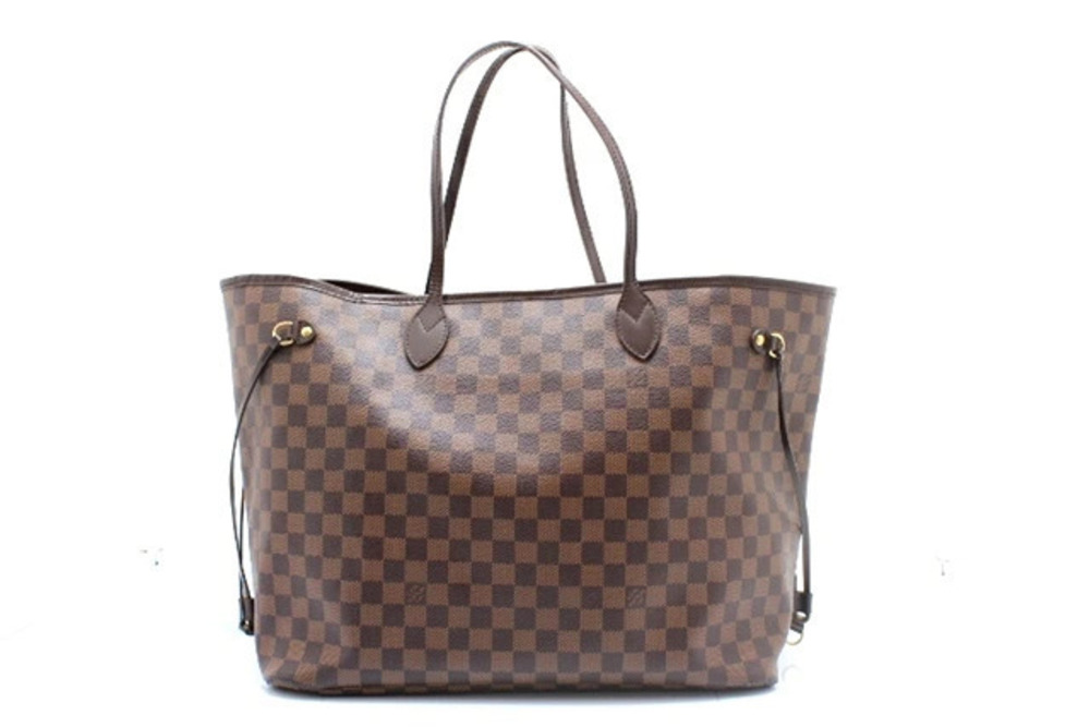 LOUIS VUITTON Neverfull Tote Bag Damier